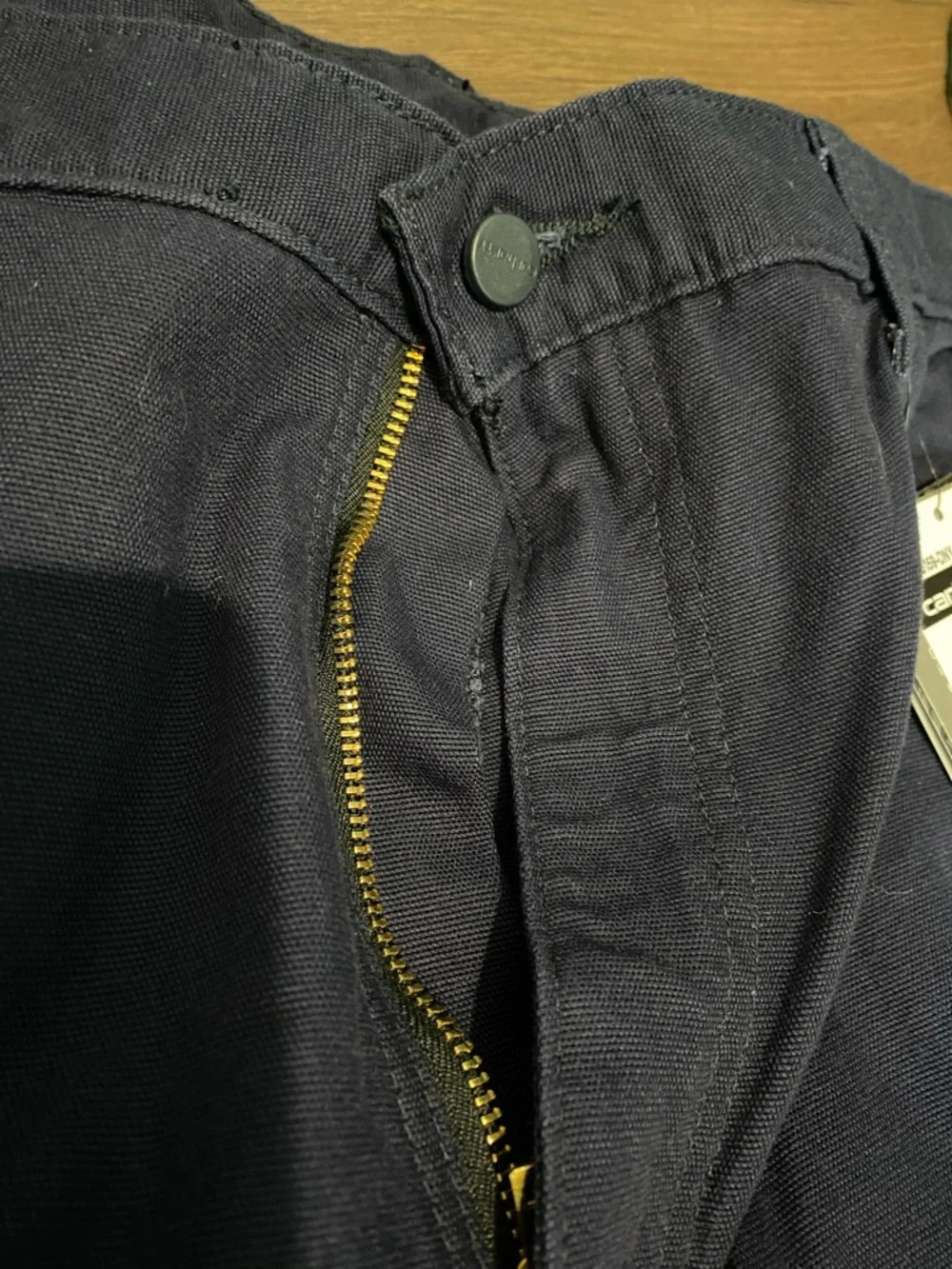 Carhartt Mens NWT Navy Flame Resistant Cat 2 Canvas Work Pants Lot( x2) 38 X 32 - Picture 10 of 15